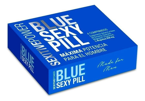  Sexy Pill Hombre Sexitive Vigorizante Libido L-arginina
