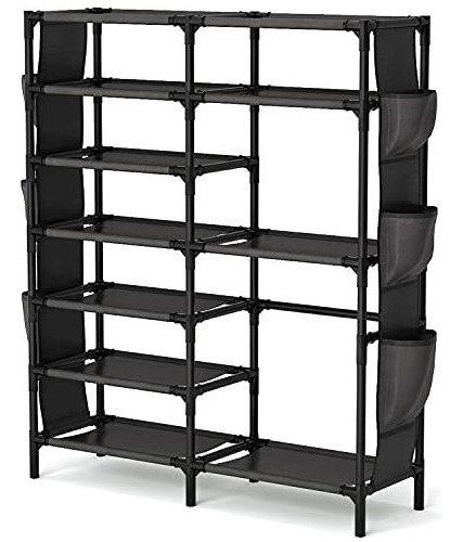 Organizadores De Zapatos  7 Tiers Shoe Rack 24-30 Pairs Shoe