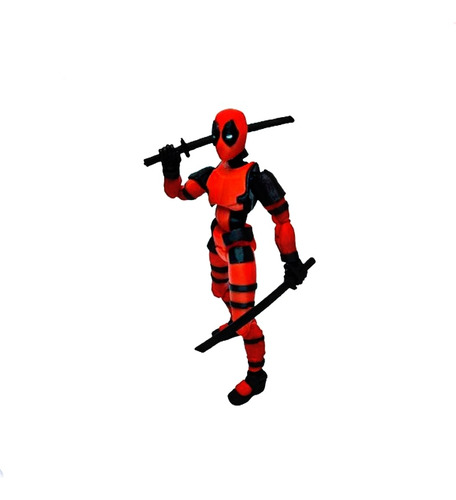 Archivo Stl Dummy Deadpool