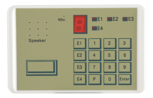 Teléfono Con Cable, Voz, Marcador Automático, Antirrobo, Cas