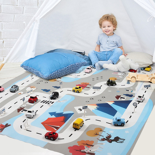 Mapa Para Niños, Mapa De Escena, Juguetes Educativos Creativ