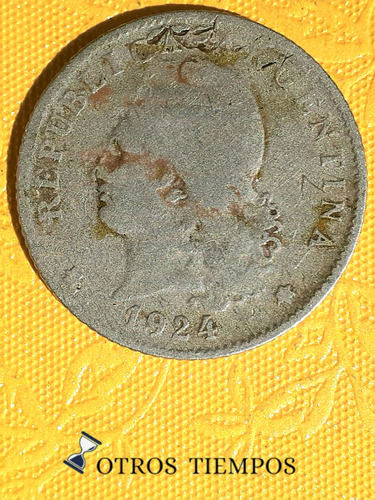 Moneda Argentina 20 Centavos 1924