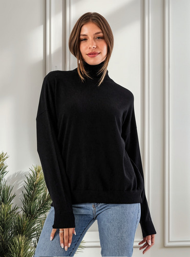 Sweaters Y Poleras Tejido Fino Talle Grande