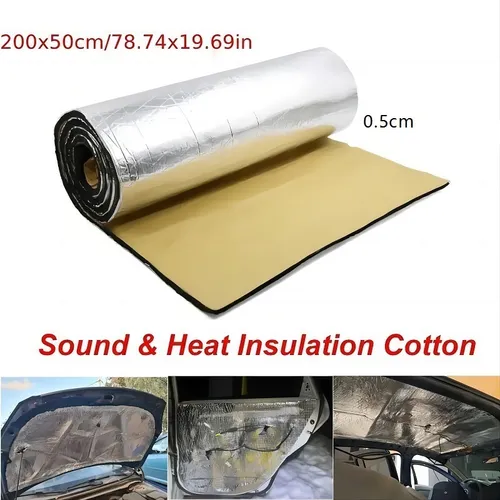 Alfombrilla Aislante Térmica Y Acústica For Coche Más Gruesa