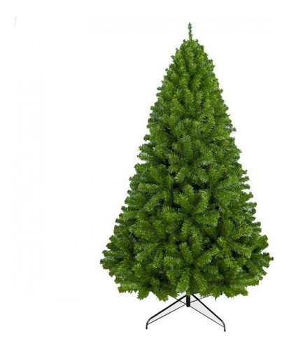 Imagen 1 de 3 de Árbol De Navidad Artificial Frondoso De 2.10m