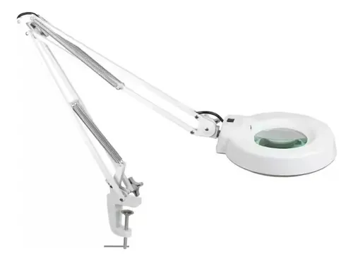 comprar Lupa 10x Con Lampara Led 10w + Brazo Para Mesa Escritorio
