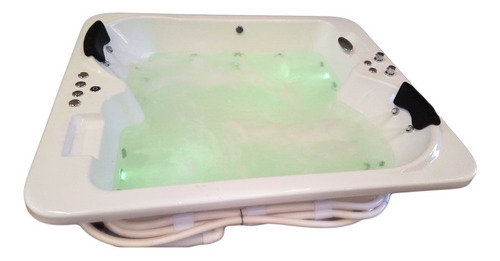Imagen 8 de 10 de Jacuzzi Max Dual 180x150x50 14 Jet 1 Hp Full Acrílico !!!