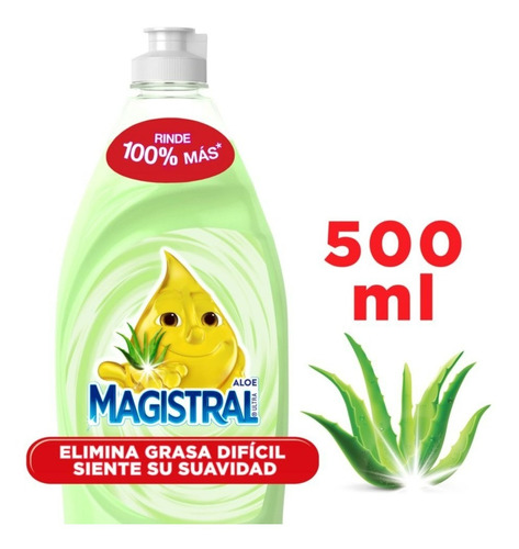 Lavaloza Concentrado Magistral Aloe 500 Ml