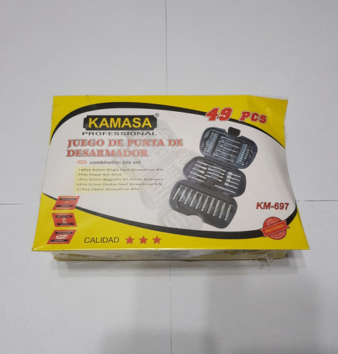 Imagen 3 de 3 de Set De 49 Puntas Para Atornillador - En Oferta