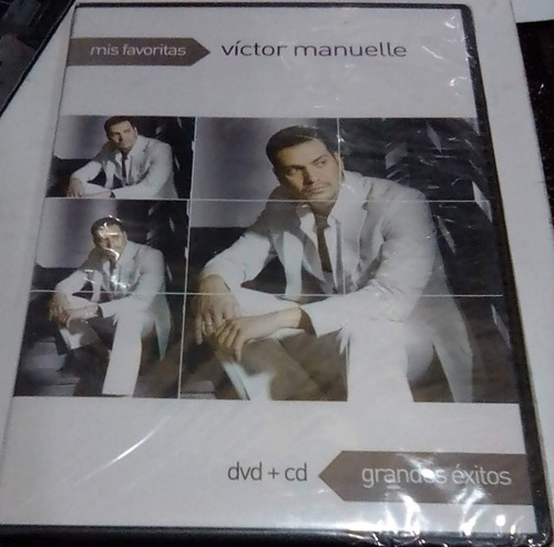 Victor Manuelle. Mis Favoritas. Dvd+cd Nuevo. Qqb. Mz.