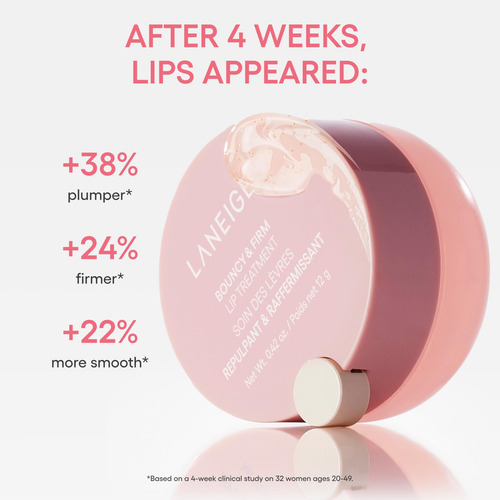 Tratamento Labial Laneige Bouncy & Firm Com Peônia E Colágen