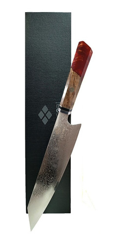 Cuchillo Chef Shinobi Profesional Acero Damasco 67 Capas