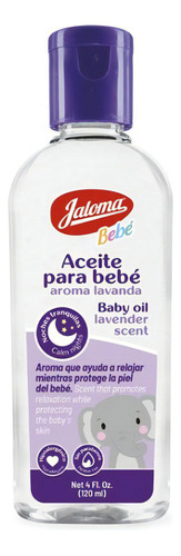 Aceite Para Bebé Hipoalergénico Lavanda Jaloma 120ml