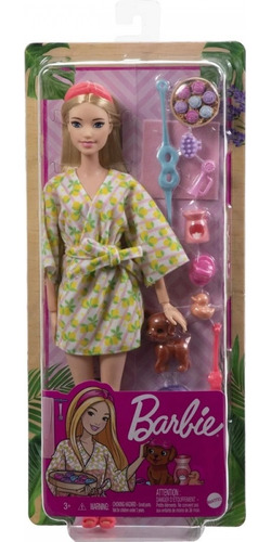 Muñeca Barbie Un Dia Al Aire Libre Int Gkh73 Original Mattel