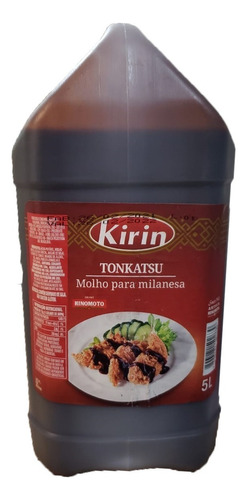 Molho Tonkatsu Para Milanesa Kirin Hinomoto 5 Litros