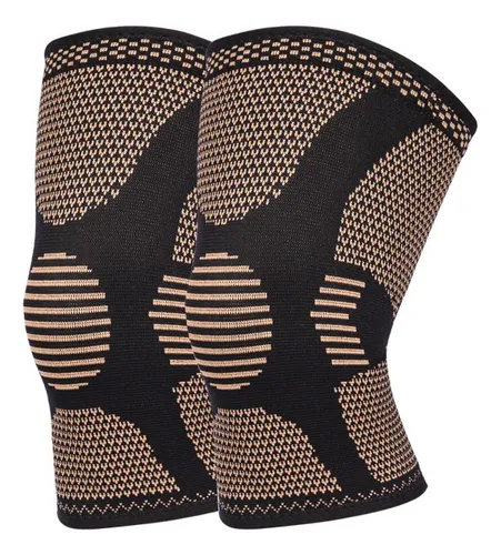 comprar Rodillera Deportiva Ortopédica Soporte Compresion Cobre Par Talla Large