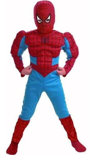 Disguise Di5766-s Spider Man Deluxe Muscular Torso Niño Disf