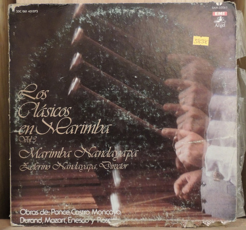 Marimba Nandayapa (vinyl) Los Clásicos En Marimba (Usado)