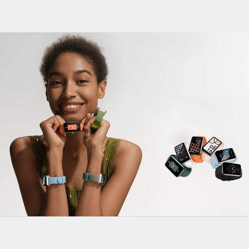 Imagen 6 de 10 de Xiaomi Smart Band 7 pro, pantalla 1.64", con malla de silicona negra y GPS incorporado.