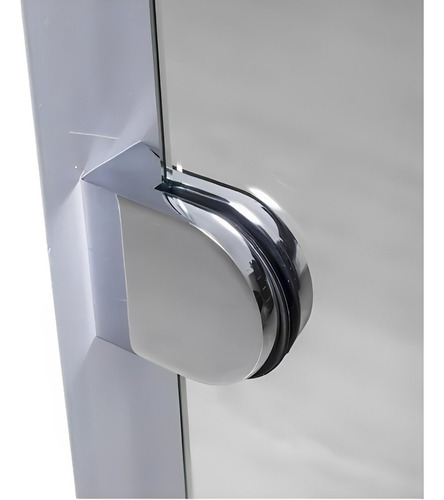 Kit 10 Suporte Presilhas Reta Vidro Quadrada De Aço Inox 304