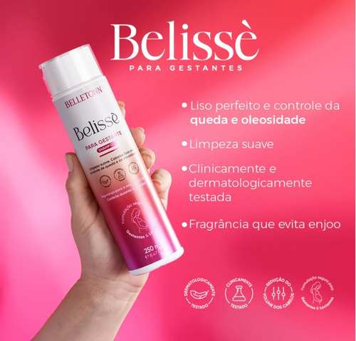 Shampoo Belletonn Bellisse Gestante 250ml