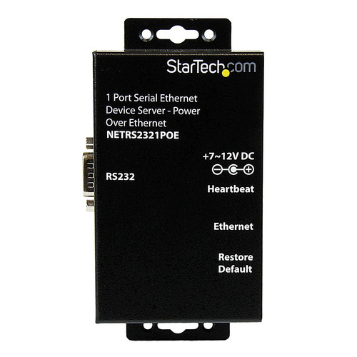 Startech.com Netrs2321poe 1 Puerto Rs232 Serial Del Disposit