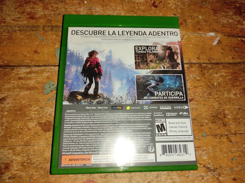Rise Of The Tomb Raider Xbox One Físico (Usado)