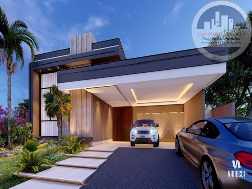 Imagem 2 de 15 de Excente Casa Terrea De Alto Padrão Condominio Jardim Residencial Santa Clara Em Indaiatuba Com 4 Suites - Ca00090 - 69796085