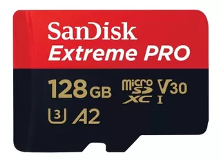 Sandisk Extreme Pro Tarjeta Memoria Micro Sdxc 128gb 4k