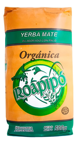 Yerba Mate Suave Roapipó 100% Orgánica Certificada