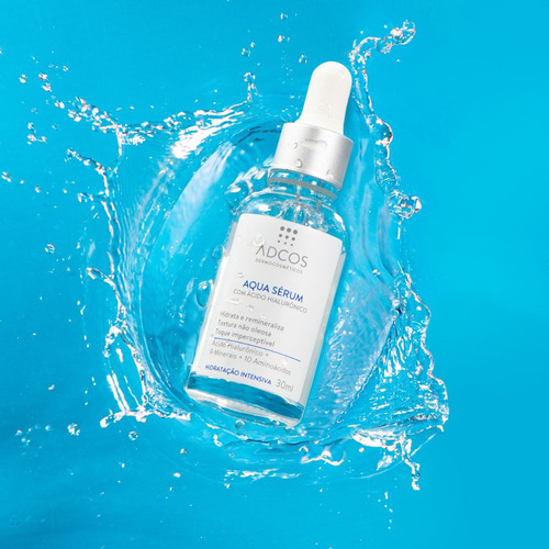 Sérum Hidratante Aqua 30ml Adcos Antienvelhecimento