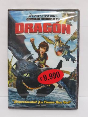 Como Entrenar A Tu Dragon Dvd Original