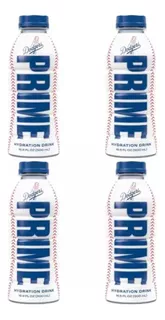 4 Prime Dodgers Hydration Drink Logan Paul Edición Limitada