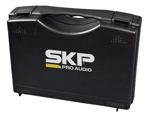 Kit Microfone S/ Fio Transmissor/receptor Skp Multiset Iii