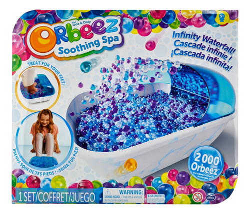 Orbeez Soothing Spa Cascada Infinita Spin Master Azul/blanco
