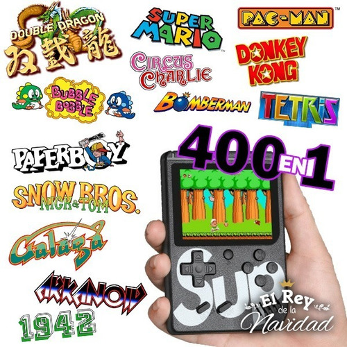 Mini Consola Video Juegos Retro Simil Nintendo Super Mario