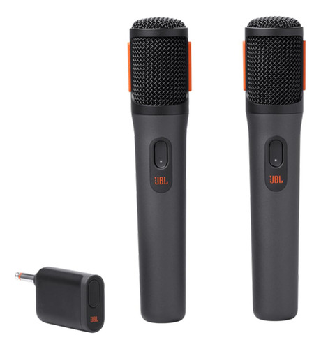Microfone Jbl Duplo S/ Fio Wireless Jbl Micbr2 Karaokê Party