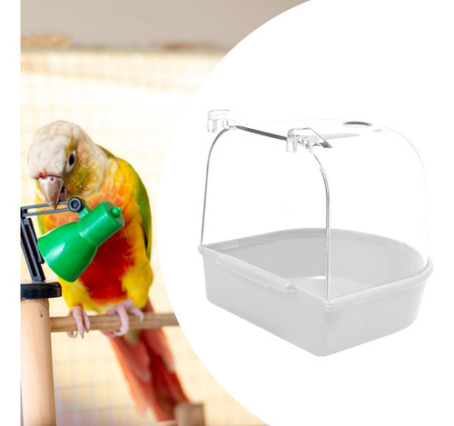 Caja De Baño Para Pájaros, Bañera De Baño Reutilizable