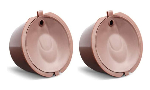 2 Capsulas Café Reutilizables Maquinas Dolce Gusto 