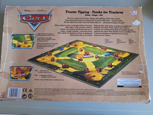 Brinquedo Importado Tractor Tipping Tumba Los Tractores (Usado)
