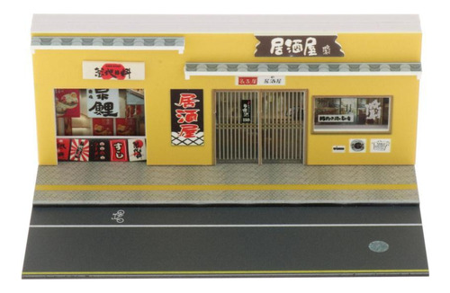 Exhibición De Paisaje Diorama Para Coche Modelo Izakaya