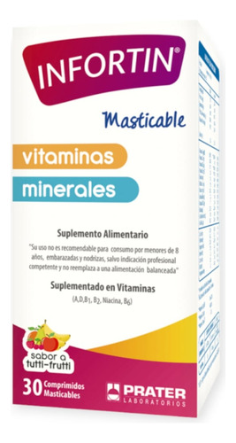 Infortin Masticable 30 Comprimidos - Infor