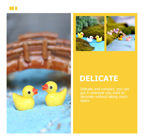 Hada Decorativa De Coche Con Forma De Patos En Miniatura De