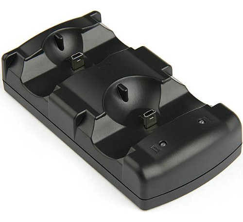 Base De Carga Doble Usb Para Controladores Ps3 Move