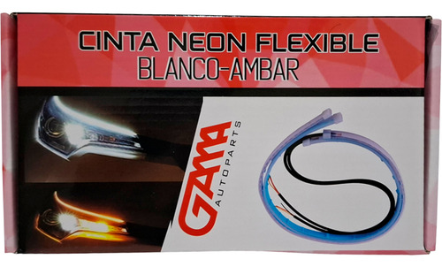 Cinta Led Para Faro 60cm Luz Blanca Y Amarilla