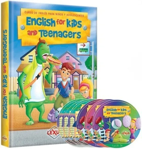 Ingles Para Niños Y Adolescentes  Con 3 Cd-roms Y 3 Dvds