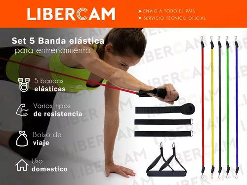 Set Bandas Elásticas de Musculación y Fitness