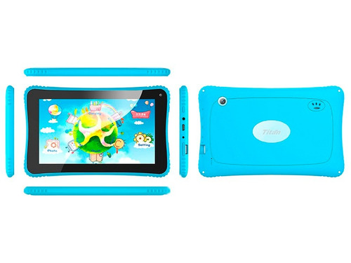 Tablet Titan Kids Niños 7 Quad Android Wifi Resiste Golpes