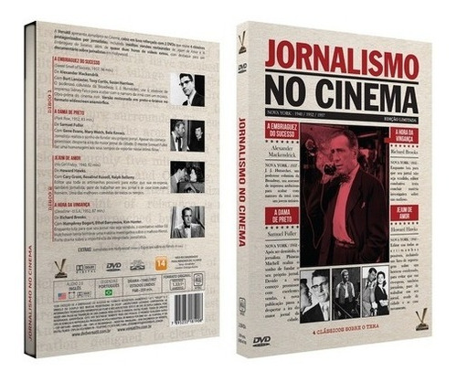 Jornalismo No Cinema - A Embriaguez Do Sucesso + 3 Filmes 