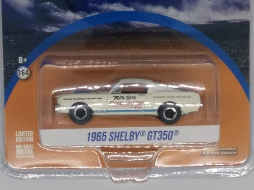 Greenlight G.t. 350 1965 Shelby Gt350 Hobby Exclusive 1:64
